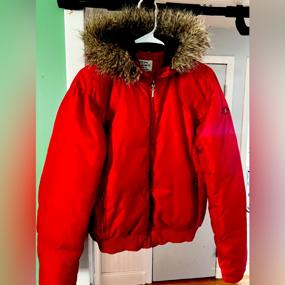 Ralph Lauren Polo Jeans Co. Red Winter Jacket